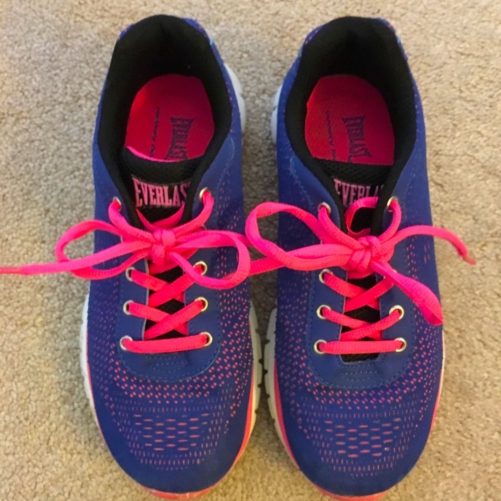 Neon mesh sneakers